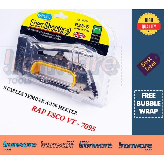 

STAPLE / STAPLER /STAPLES TEMBAK / GUN HEKTER RAP ESCO HIGH QUALITY