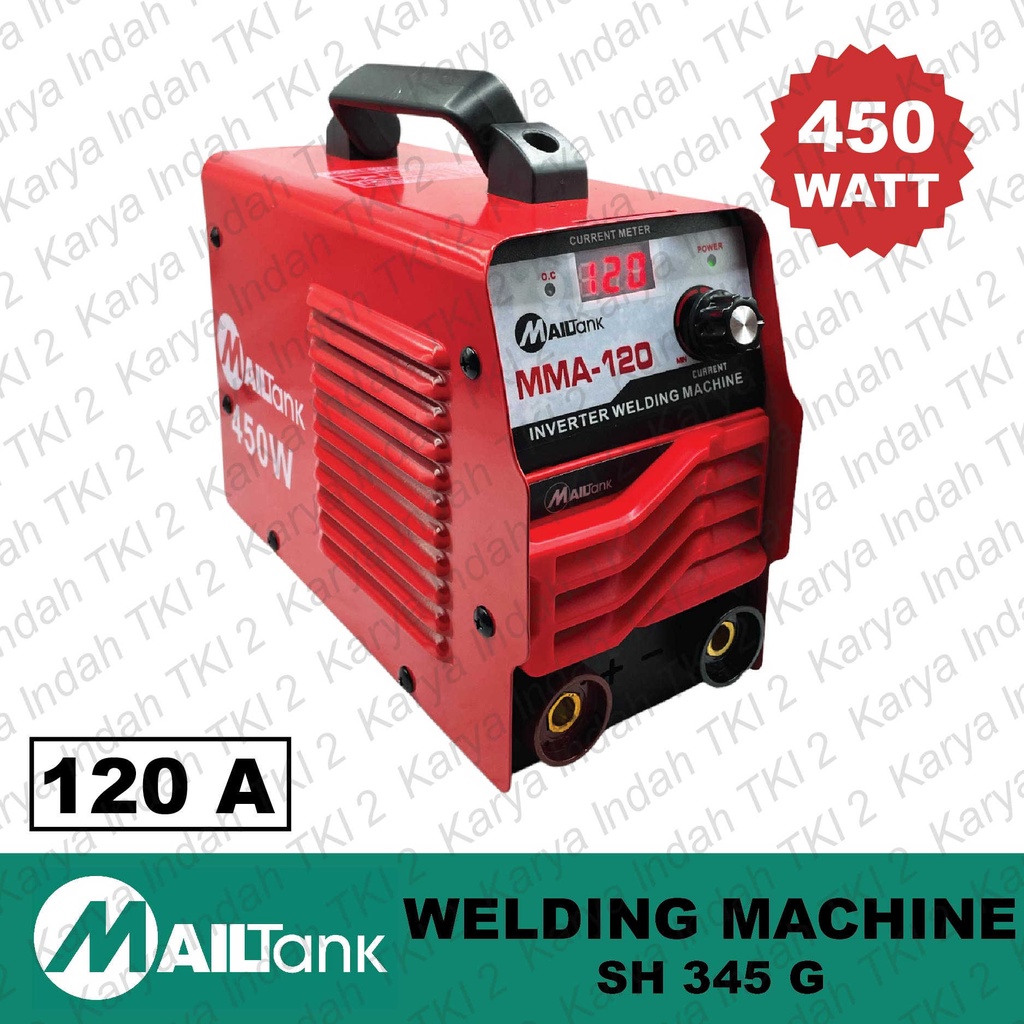 Jual Mesin Las 120 A Mailtank Sh345g 450 Watt Welding Machine Sh 345 G