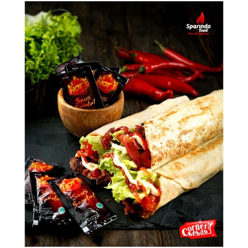 

HOT 1 SAUS SAMBAL SACHET ISI 24PCS | HOT 1 SACHET SAUS SAMBAL / HOT ONE