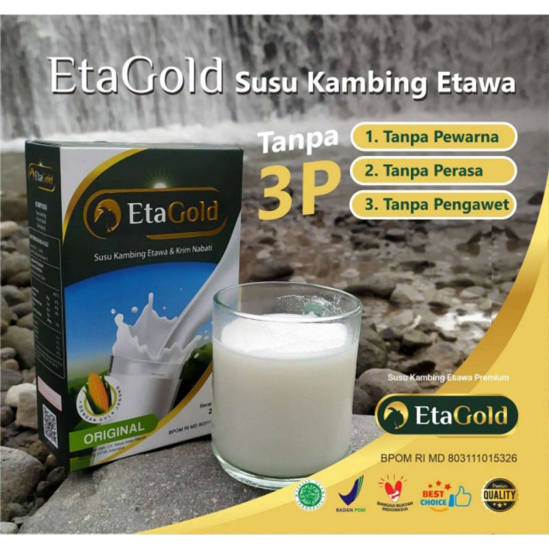 

Susu kambing etawa etagold 200 gr asli