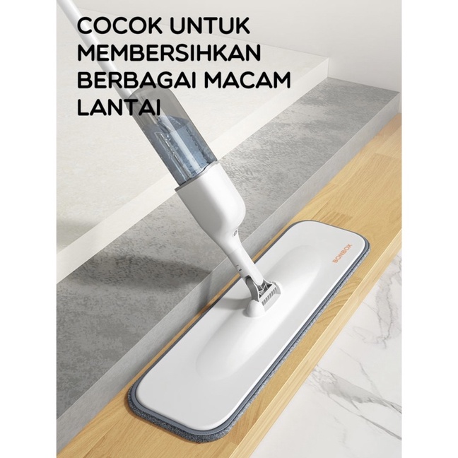 (BONSBOX-806) Cleaning Tools Sapu Alat Pel Pembersih Lantai Automatic Spray Water Mop Floor Cleaner