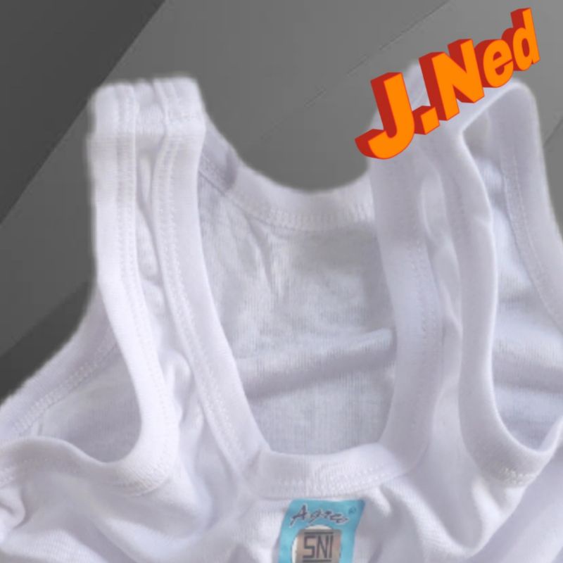 J711 Agree Singlet Kaos Dalam Anak Unisex Size 14 - 36 (Usia 1 - 15 th)