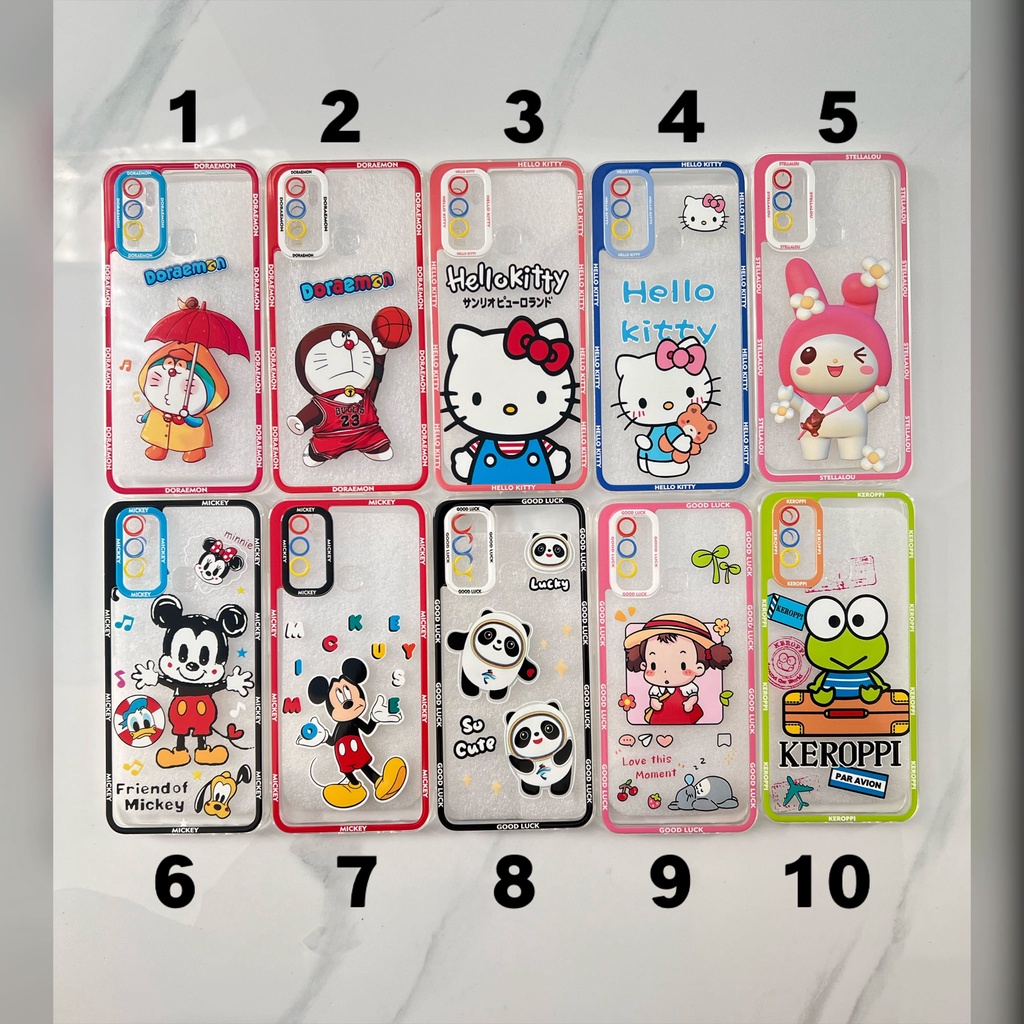 Softcase Karakter Casing Infinix Smart 5 6 RAM 3 Hot 9 Play Case