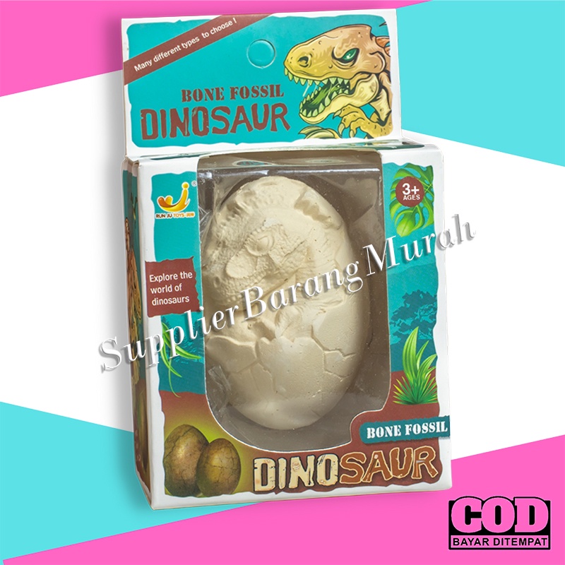 Mainan Fosil Telur Dinosaurus Arkeologi HM0495