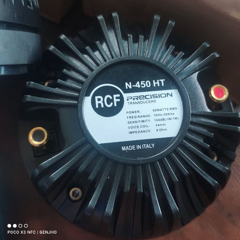 Twiter Rcf n450 ht
