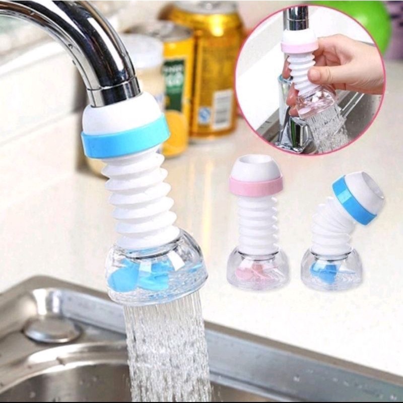 SAMBUNGAN KRAN AIR FLEXIBEL 360 DERAJAT/WATER FAUCET