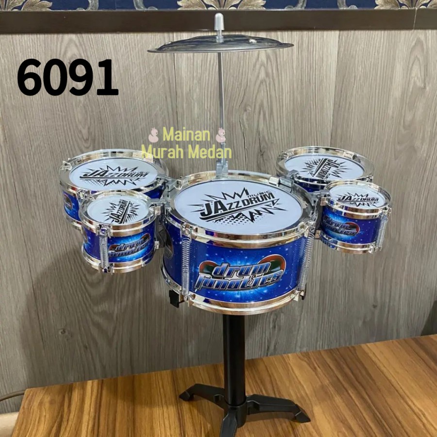Mainan Murah Medan - Mainan Drum Jazz / Jazz Drum Set / Jazz Dum Anak Anak / Mainan Drum