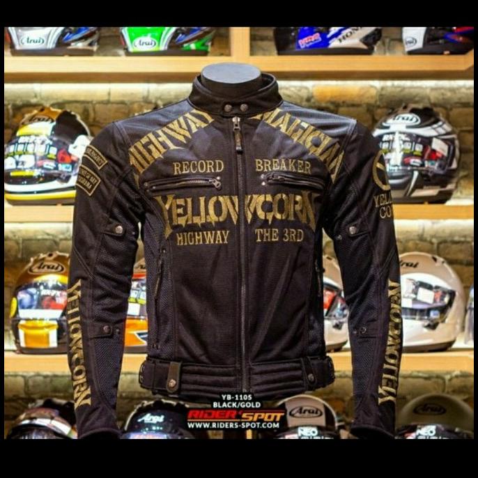 Yellow Corn Jacket Yb-1105 Black Gold