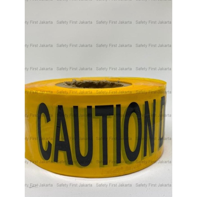 

Pembatas Police Line Tulisan Do Not Enter Ukuran 3"X 300m