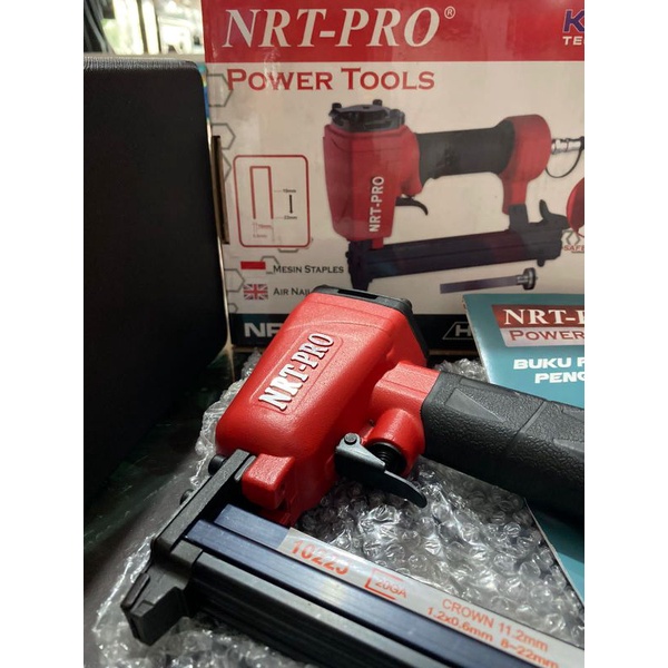 

Nrt Pro 1022 J mesin staples power tools safety lock