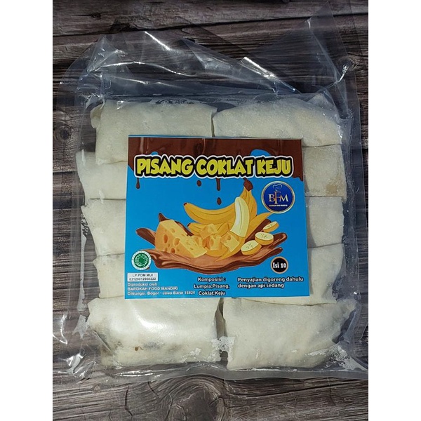 

BAROKAH pisang lumer coklat isi 10 frozen