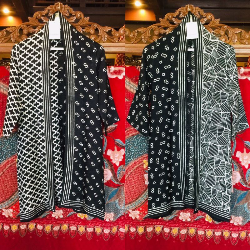 Adeeva Cardigan by Dian Pelangi LIMITED EDITION Baju Outer Batik Casual Formal Kerja Kantor Pesta Pe