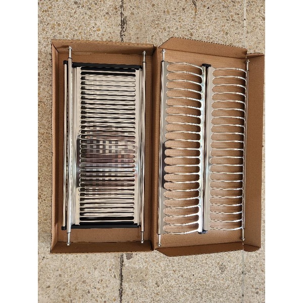 Rak Piring Gantung Stainless 80 cm