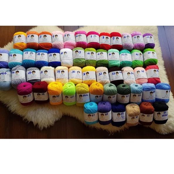 Kejar Harga Milk cotton 3 ply