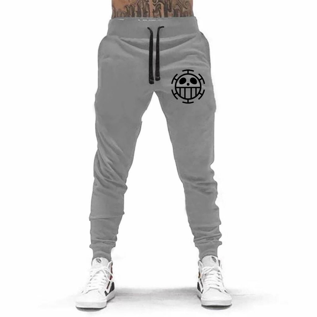 CELANA PANJANG JOGGER GAMBAR LAW UNISEX BAHAN FLEECE TEBAL / KUALITAS BAGUS / JOGGER PRINTING