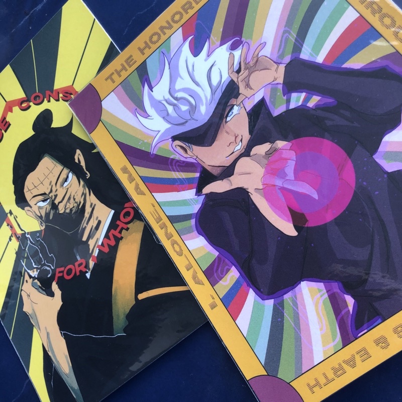 artprint geto gojo jujutsu kaisen