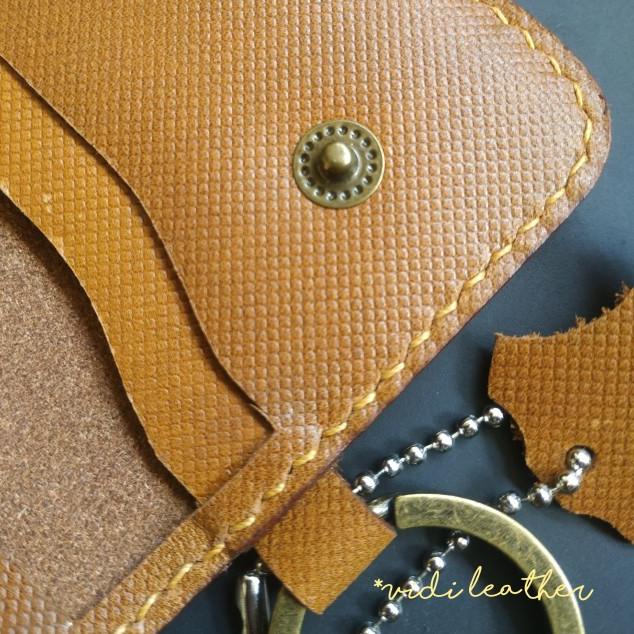 dompet STNK kulit asli, gantungan kunci mobil/motor handmade