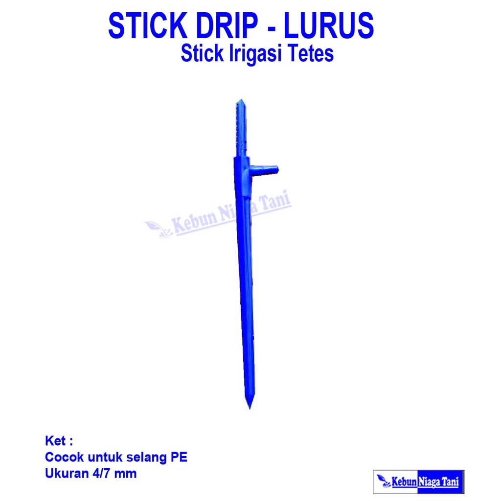 Stick Drip Lurus 7 mm - stik tetes