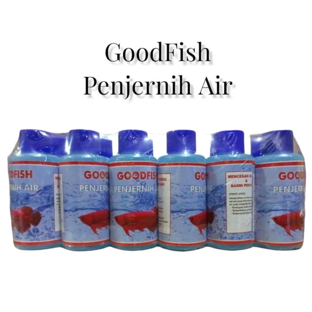 goodfish 1 lusin penjernih air aquarium penjernih aquascape 100 ml