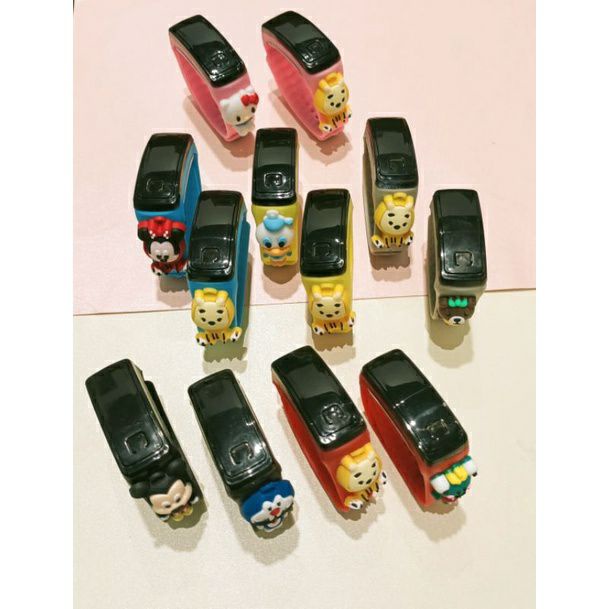 JT - Jam tangan Anak Karakter Led Warna warni lucu Motif