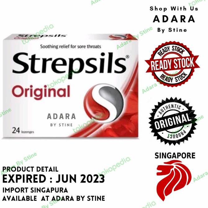 

TERLARIS PERMEN STREPSILS SINGAPORE ORIGINAL 24 PCS (BOX) IMPORT SINGAPURA /PERMEN LUNAK/PERMEN VIRAL/PERMEN MILO/PERMEN YUPI/PERMEN JADUL/PERMEN KARET