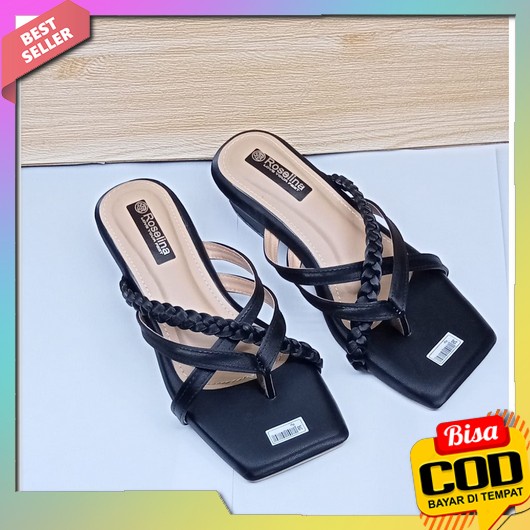 Sandal High Hils Sendal Haihils Wanita Kekinian Terbaru 2021 Heels Cewek Remaja Hels Cewe Hells Pest
