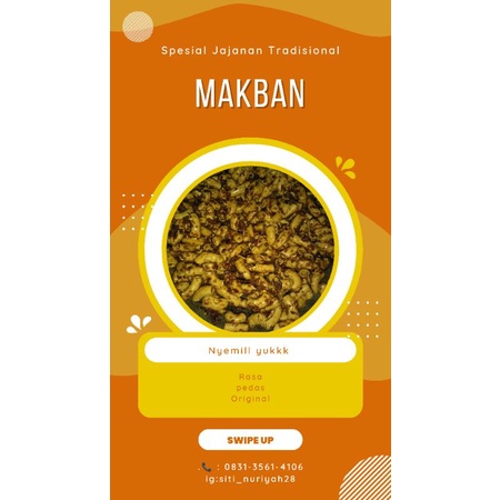 

MAKRONI BANTAT PEDAS DAUN JERUK/ ORIGINAL 250gram