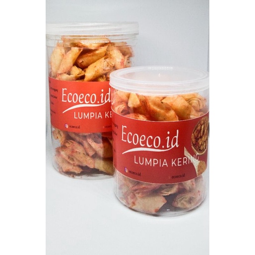 

Lumpia Kering kemasan toples