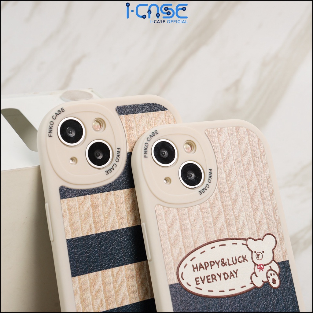 Soft Case Knit Bear For iPhone 7 8 PLUS XR X XS MAX 11 12 13 14 PLUS PRO MAX