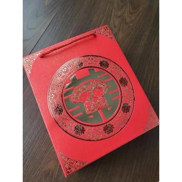 

Paper Bag Sangjit / Paper Bag Tingjing / Kantong Sangjit / Paper Bag Wedding China