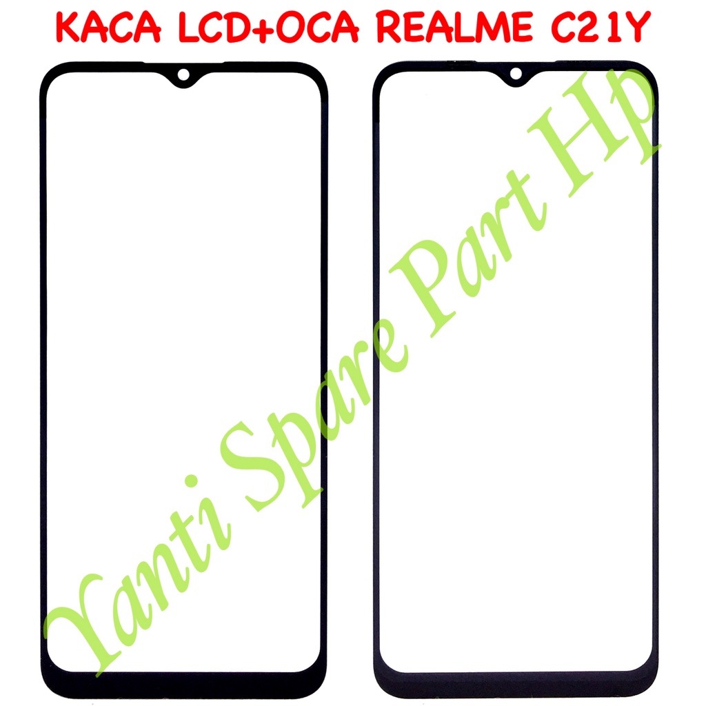 Kaca Lcd Plus Oca Realme C21Y Original Terlaris New