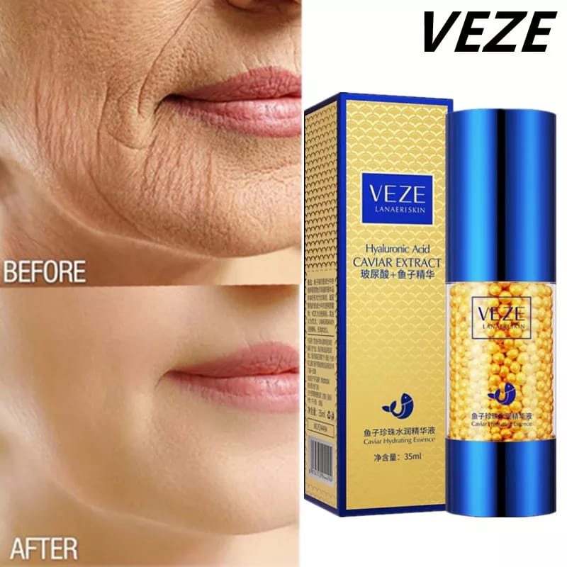 Veze 35ml Asam Hyaluronic Caviar Essence Krim Wajah