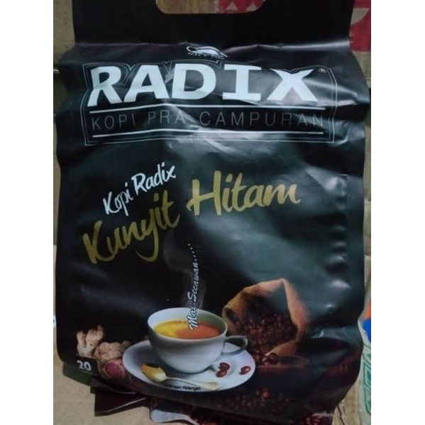 

Kopi Radix Kunyit Hitam Hpa Pouch 20sc