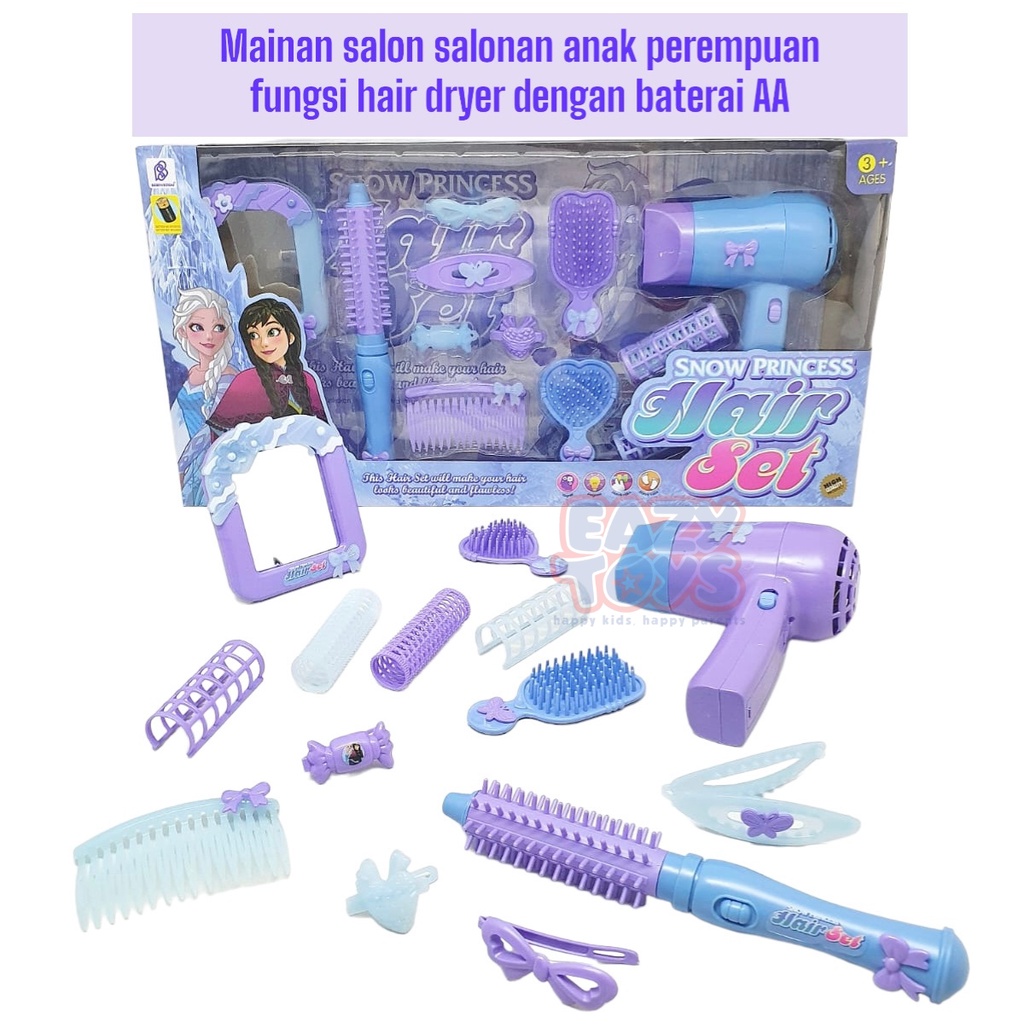 Mainan Salon Salonan Hair Set Karakter Mainan Anak Perempuan