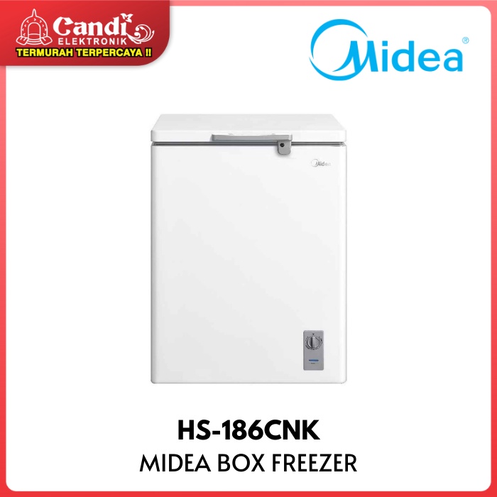 MIDEA BOX FREEZER MIDEA HS-186CNK CHEST FREEZER 142 LITER / FREZER BOX