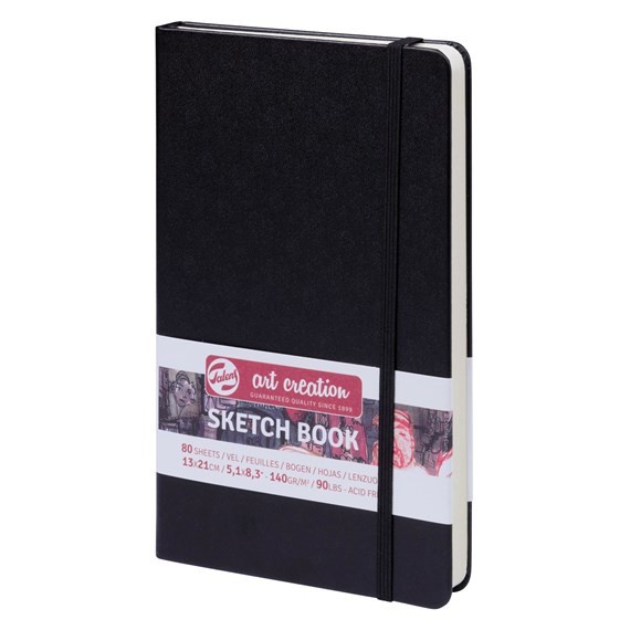 

talens art creation hardcover sketch book 13x21cm 140gsm
