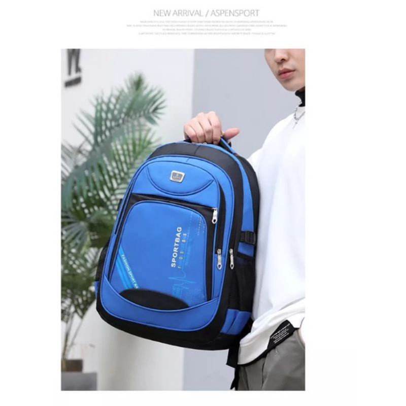 Tas Ransel Sekolah Polsport Tas Ransel Anak SMP SMA KULIAH Tas JUMBO Kapasitas Besar Bacpack Cewek Cowok