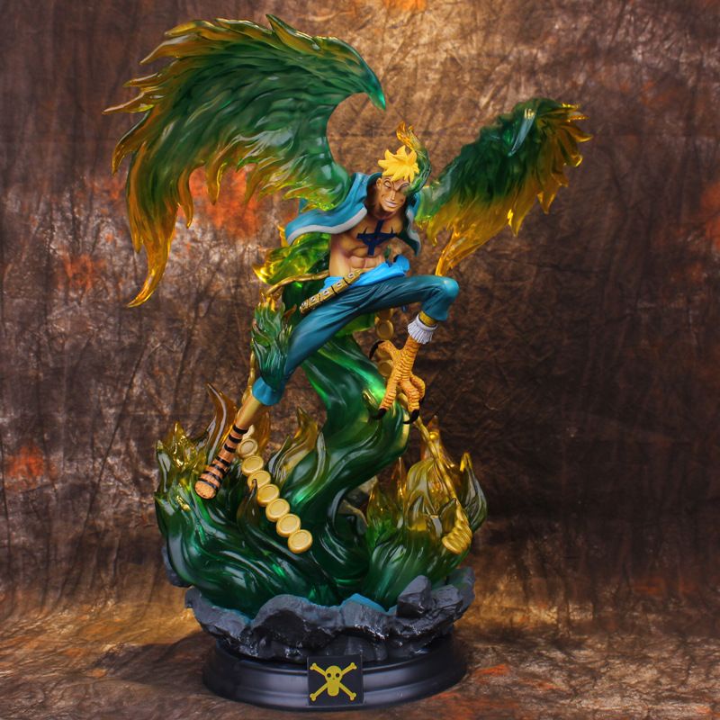 action figure POP marco the phoenix one piece figure marco shirohige figure ace jozu luffy gear 4 bo