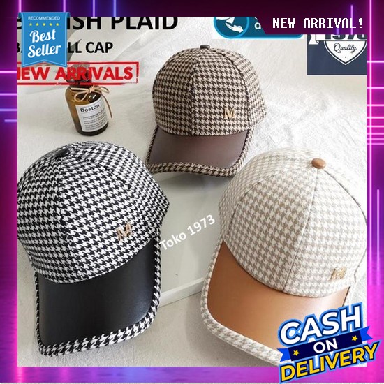 Topi Baseball Pria Bordir 3Second Cream - Topi Polo Caps Premium Topi Baseball Bordir Pria Caps Dist