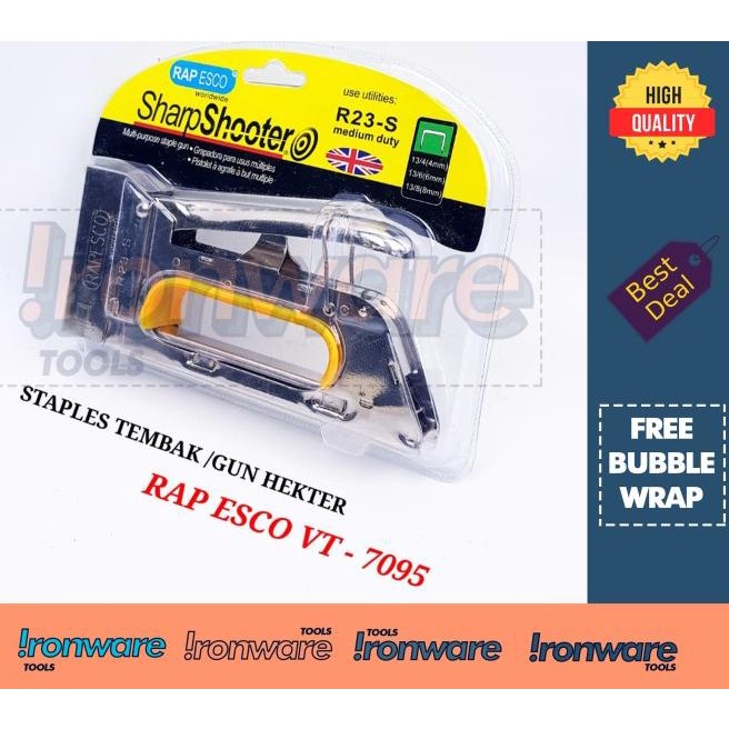 

STAPLE / STAPLER /STAPLES TEMBAK / GUN HEKTER RAP ESCO HIGH QUALITY