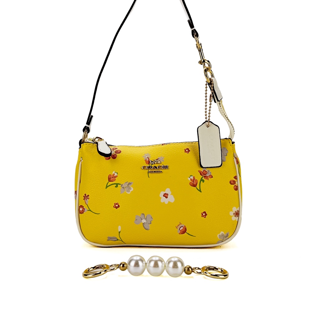 Coach Nolita 19 With Heart Petal Print CA797