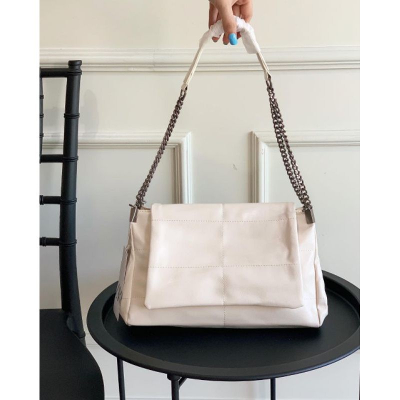 tas zara carpenter tote + paperbag / zara shoulder crossbody bag