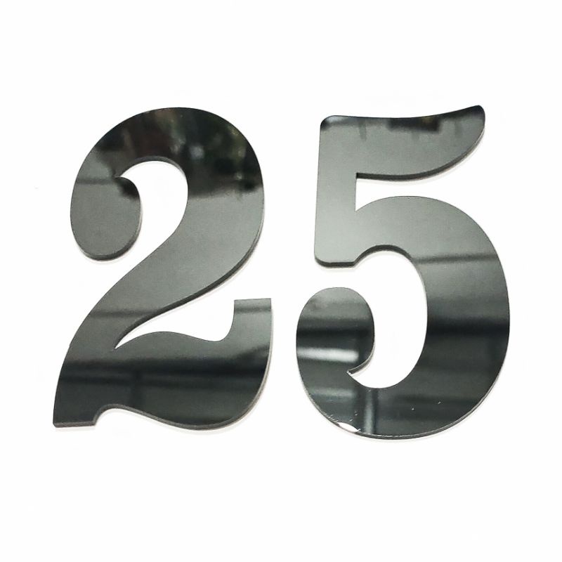 Tempelan angka nomor Rumah Plat mobil motor variasi