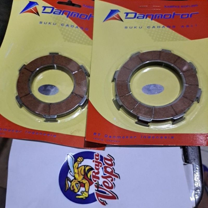 KAMPAS KOPLING VESPA DANMOTOR PER 6 DAN PER 7