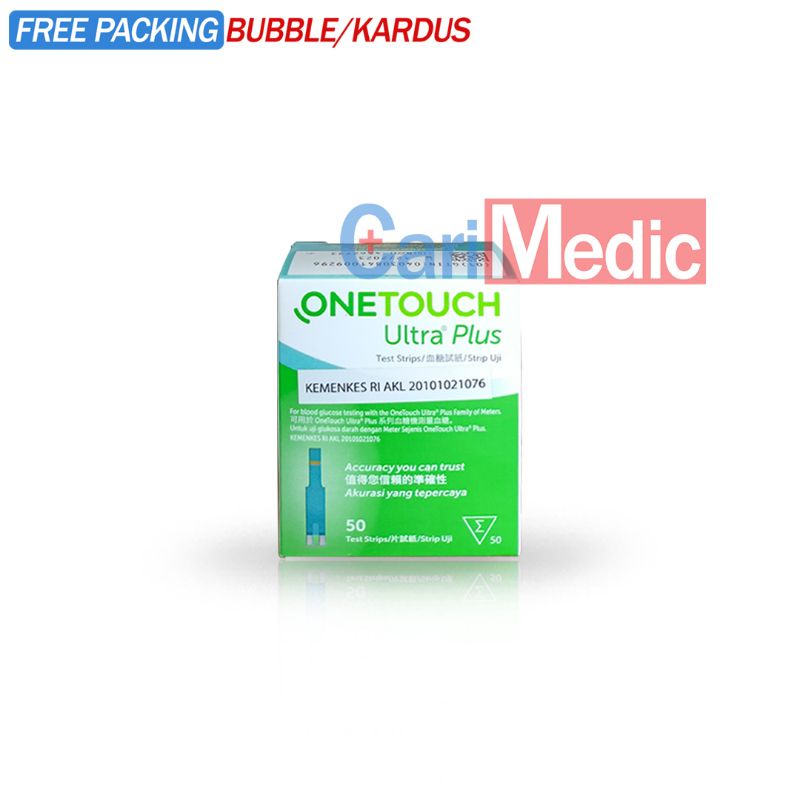 Original Strip OneTouch Ultra Plus One Touch Ultra Glucose Strip Exp Baru
