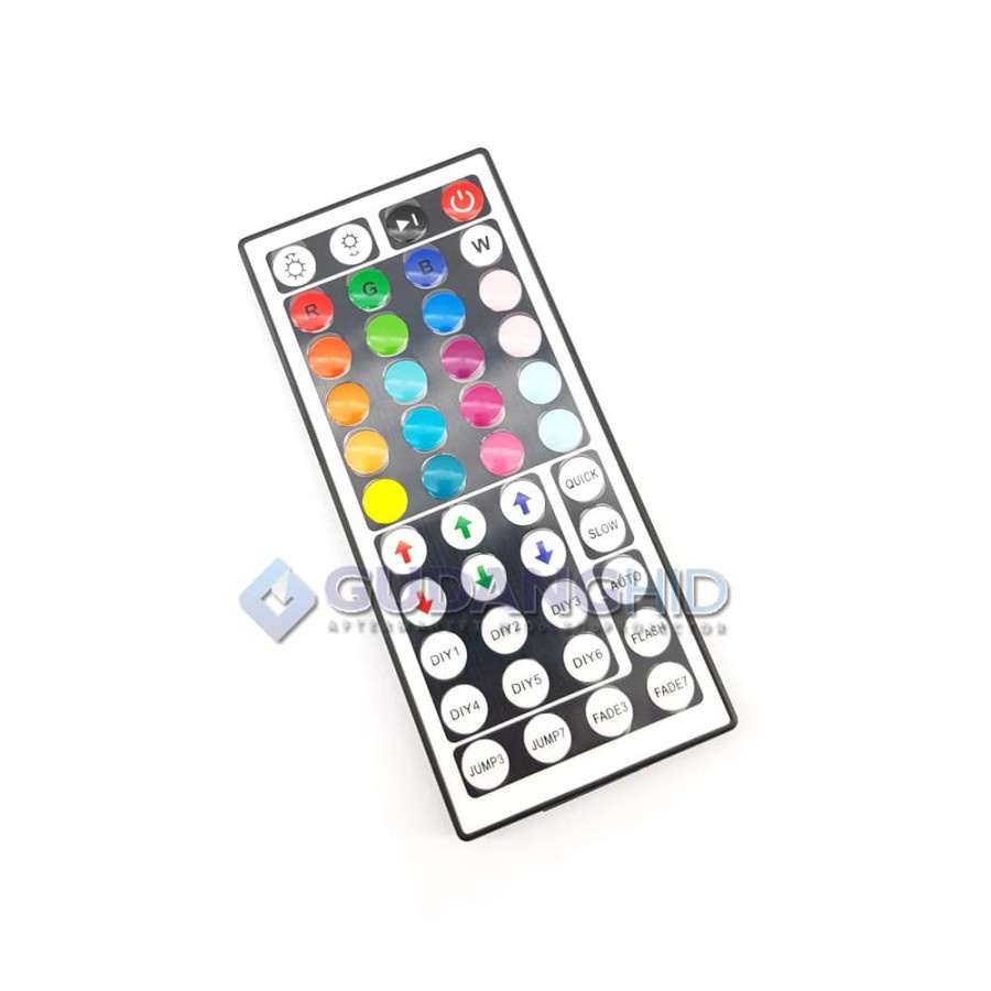 Lampu LED Strip RGB 5050 IP45 220V 12V Module Premium + Remote Control