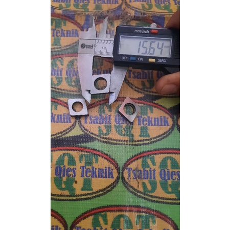 Shim Insert CNMG16 tatakan Inserr Ganjalan Insert Holder Bubuf MCLNR16  MC1604 untuk Insert CNMG16
