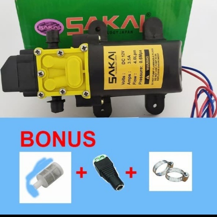 Mesin Steam Stim Mini Cuci Motor AC Mobil Dinamo Pompa DC Pendorong