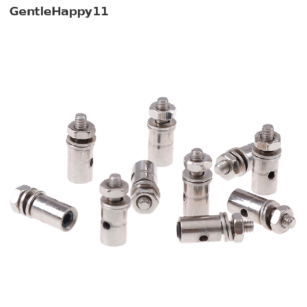 Gentlehappy 10Pcs RC Pesawat Perahu Pushrod Linkage Stopper Konektor Servo id