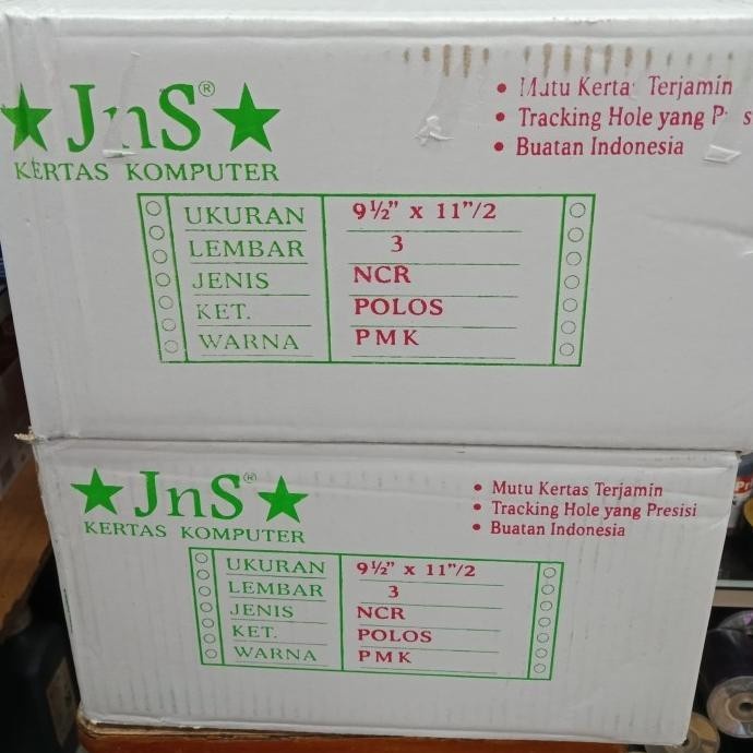 

Ready Stock Kertas Continuous Form Jns 3 Ply Bagi 2 #Original